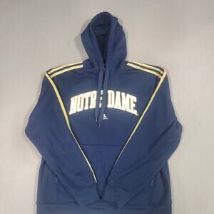 Adidas Notre Dame Hoodie Men's Size Small